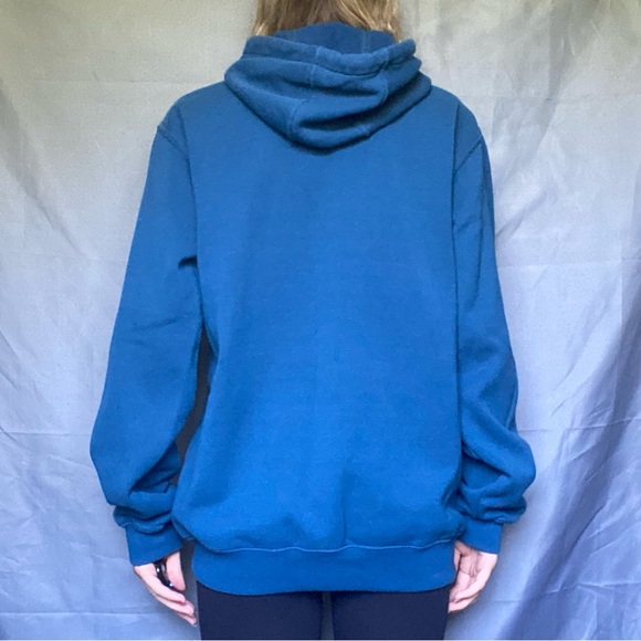Carhartt Classic Small Blue Original Fit Sweatshirt Hoodie - Picture 5 of 8